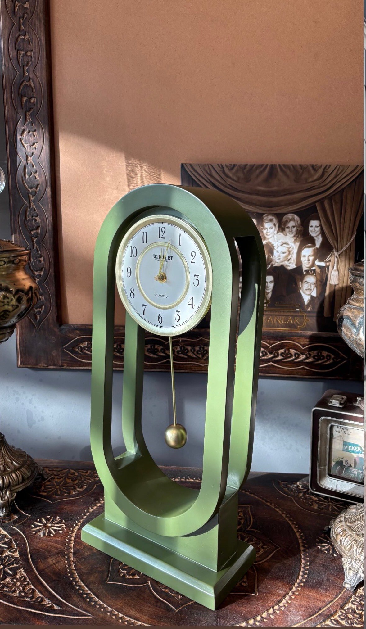 VİNTAGE MASA SAATİ